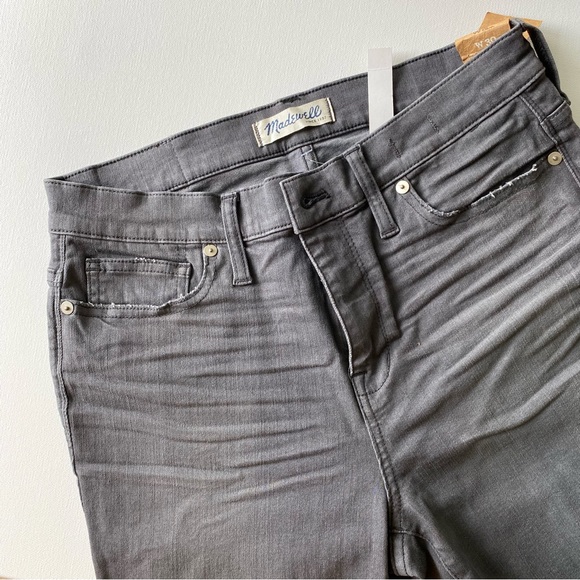 NWT Madewell 9" High-Rise Skinny Jeans in Dusty Wash, Size: UK 30, - Picture 8 of 12